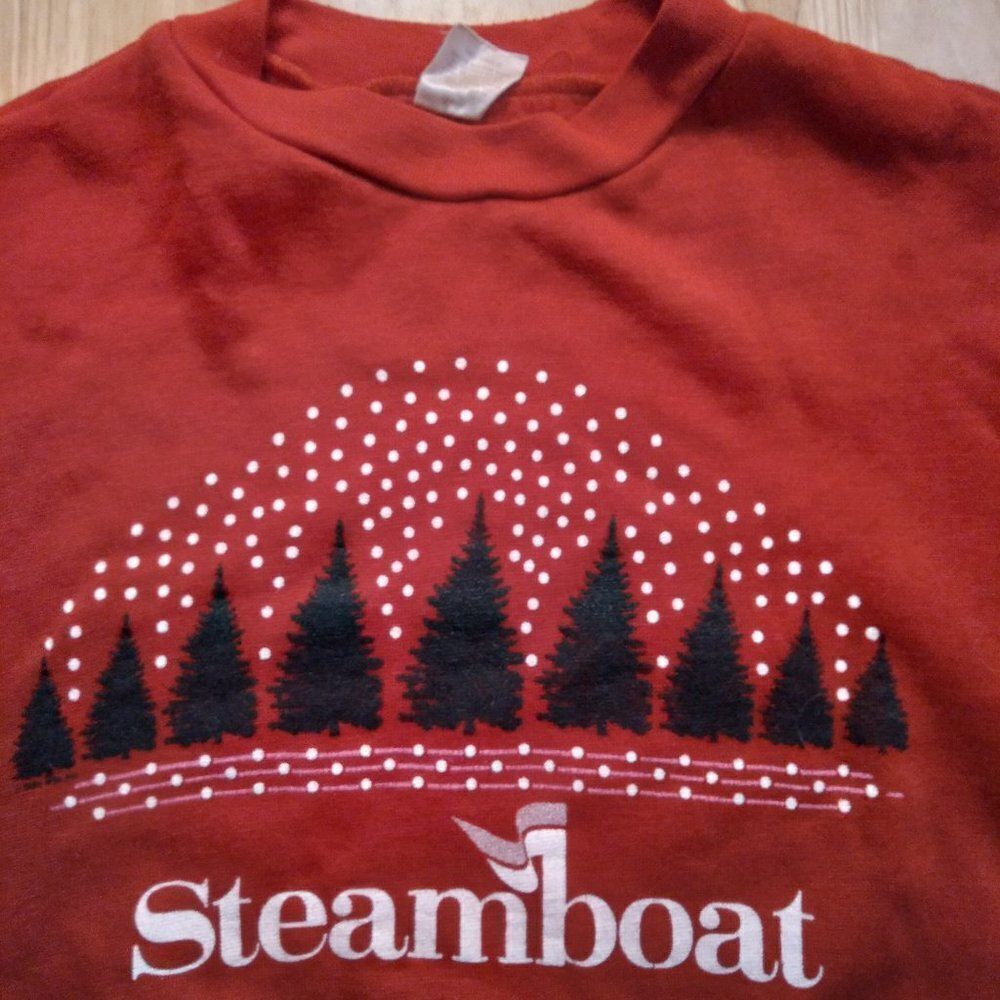 Vintage Steamboat Oregon Umpqua Crewneck Sweatshirt